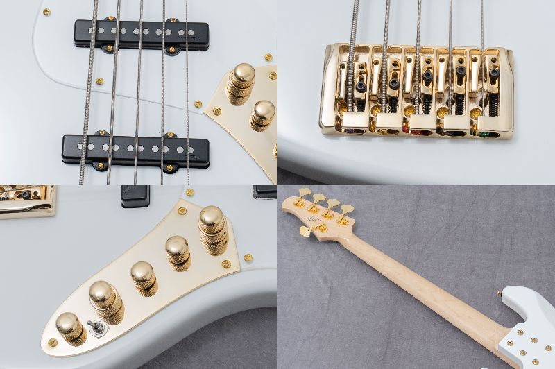 Swing Guitars Jazz Deluxe 5 White 4.54kg #25080010【GIB兵庫
