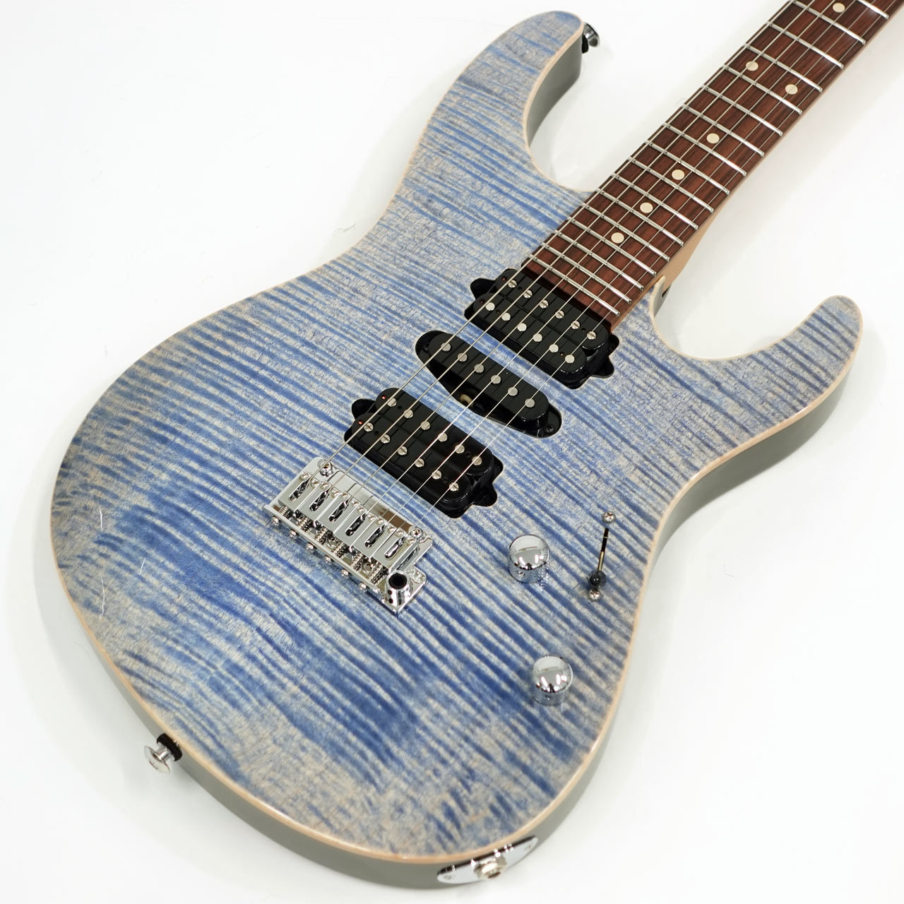 Suhr Modern Plus Trans Blue Denim / Roasted Maple（新品/送料無料