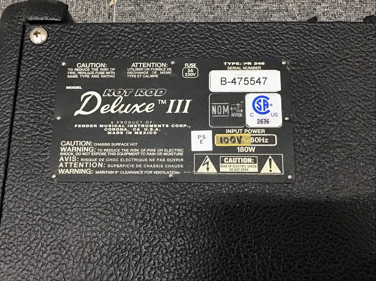 Fender HOT ROD DELUXE III Black【新宿店】（中古/送料無料