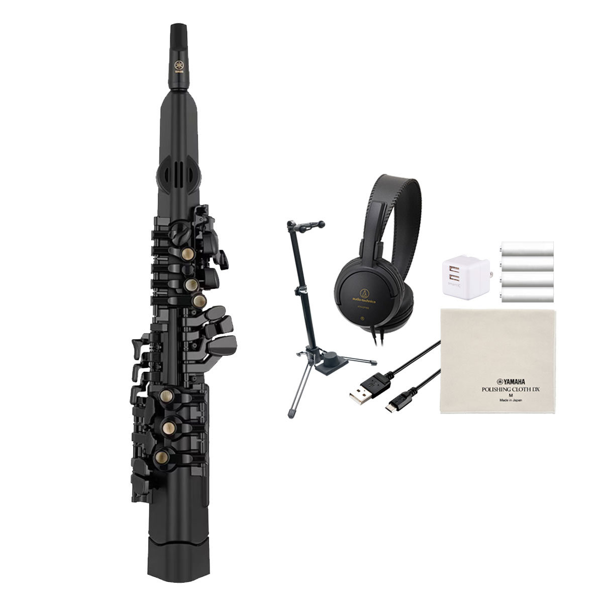 YAMAHA YDS-120 デジタルサックス DIGITAL SAXOPHONE バッテリー6点セット【WEBSHOP】（新品 /送料無料）【楽器検索デジマート】