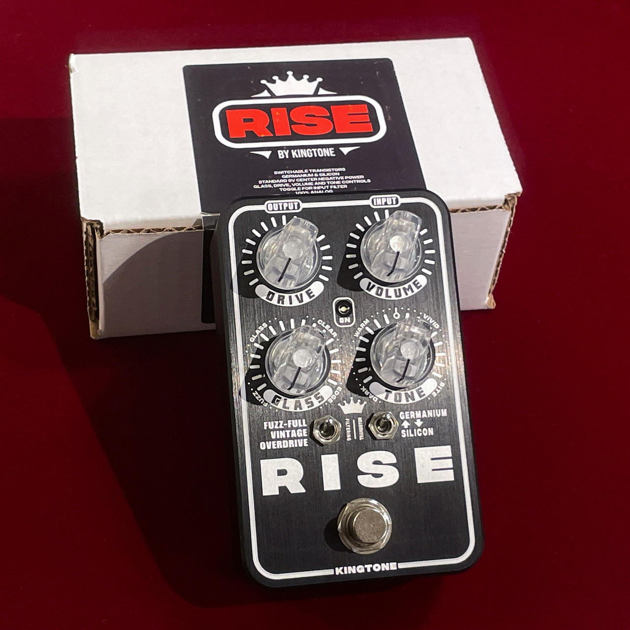 保証残有り Kingtone RISE FUZZ オーバードライブ ブースター 保証残有り Kingtone RISE FUZZ オーバードライブ ブースター 保証残