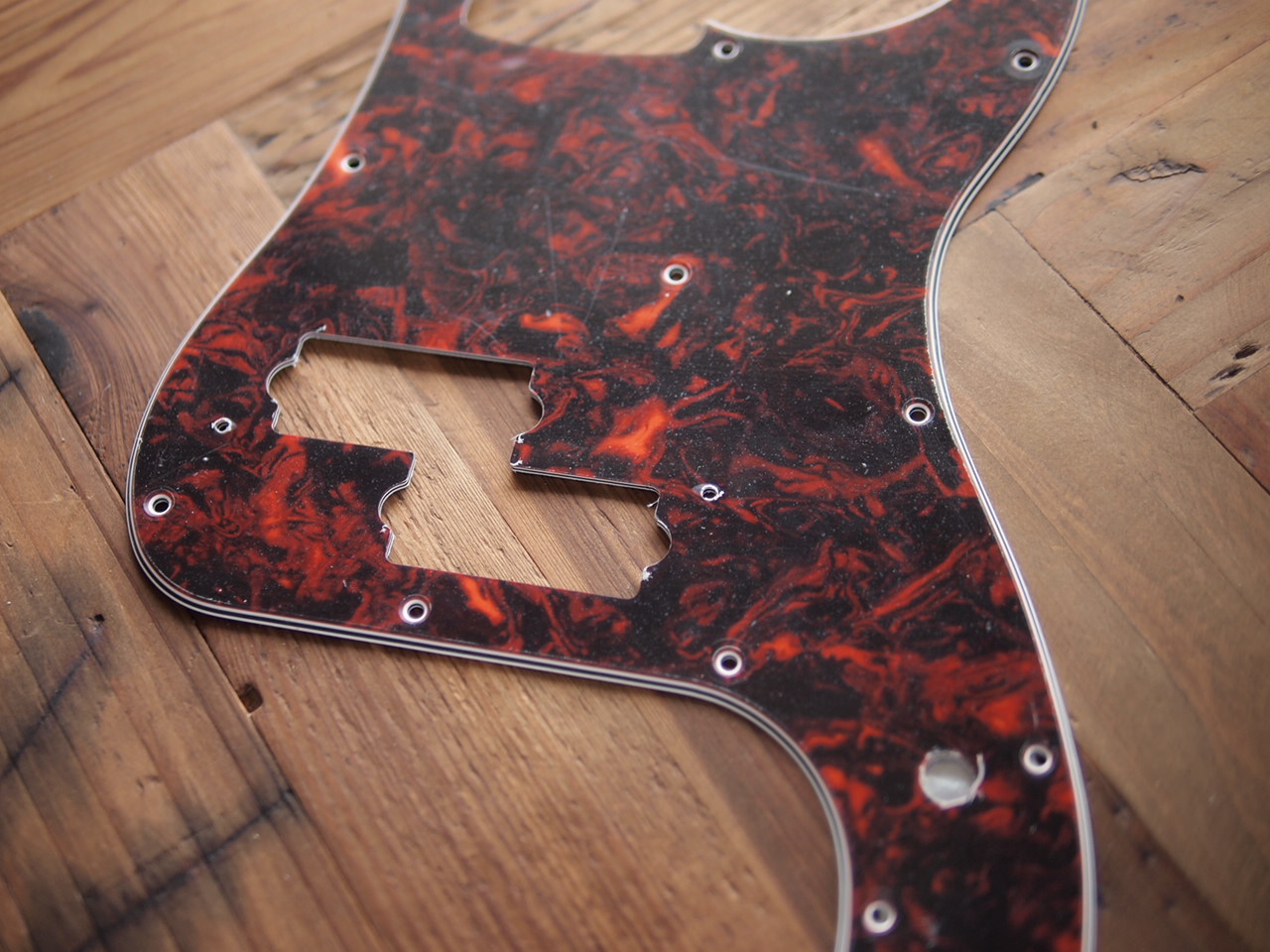 WD Music Custom Parts - 4Ply Tortoise Shell Pickguard For