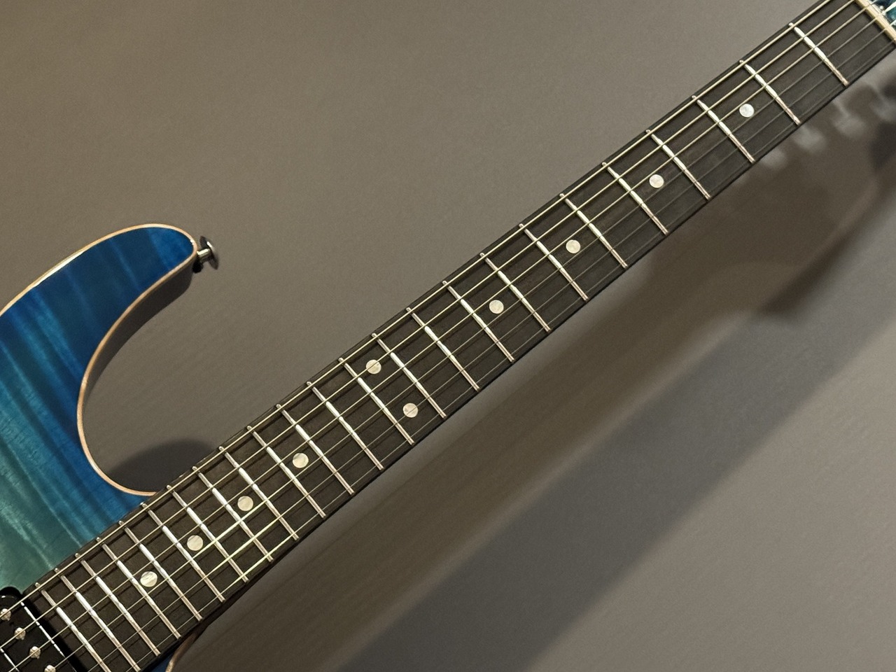 Suhr Custom Modern Bahama Blue Burst【1ピースボディ】【エンジェル