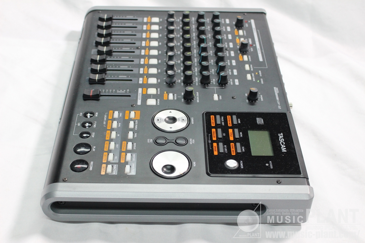 配信機器・PA機器・レコーディング機器 TASCAM DP-02 DP-02 | 8-track Digital Portastudio with Effects | TASCAM