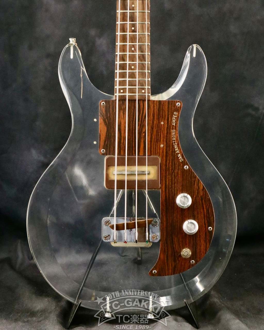 Ampeg Dan Armstrong Lucite Bass（ビンテージ）【楽器検索デジマート】