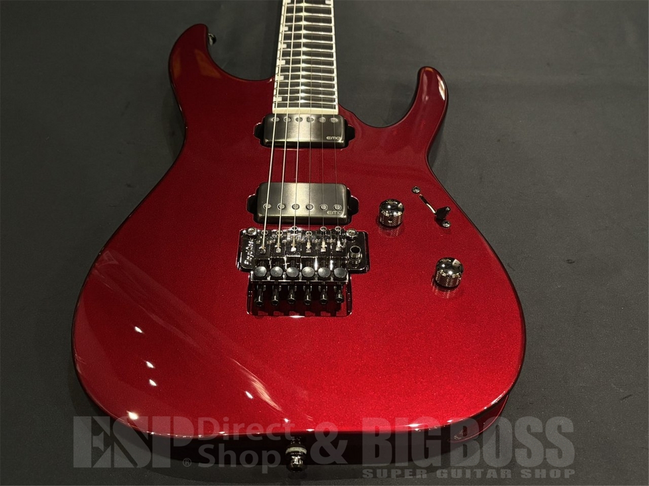ESP M-II CTM FR/E Custom Color / Deep Candy Apple Red（新品/送料