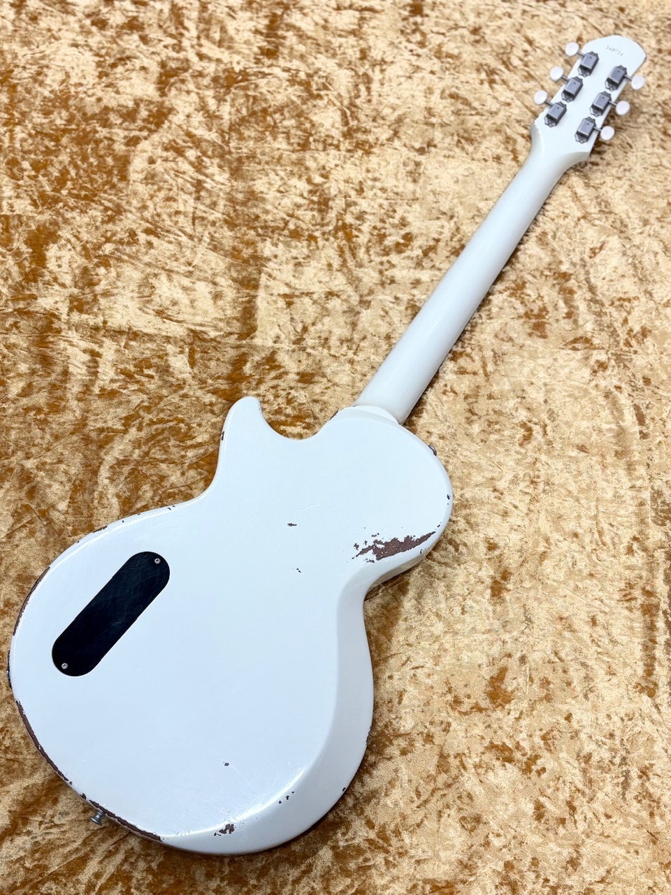 Bizen Works 【ホンマホ×ハカ指板】Burned Jr -Aged White ≒3.25kg