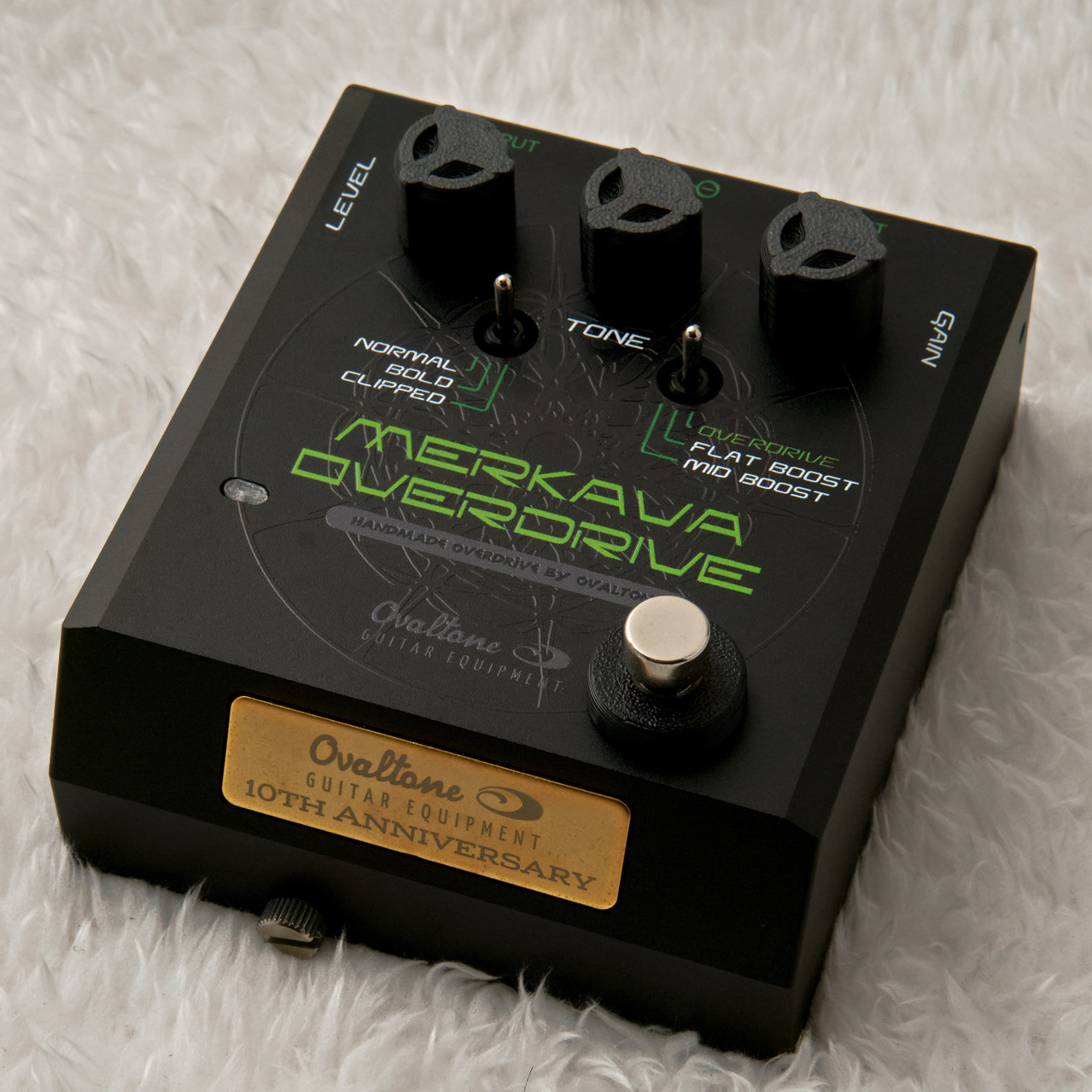Ovaltone MERKAVA OVERDRIVE 【10周年アニバーサリープレート付き