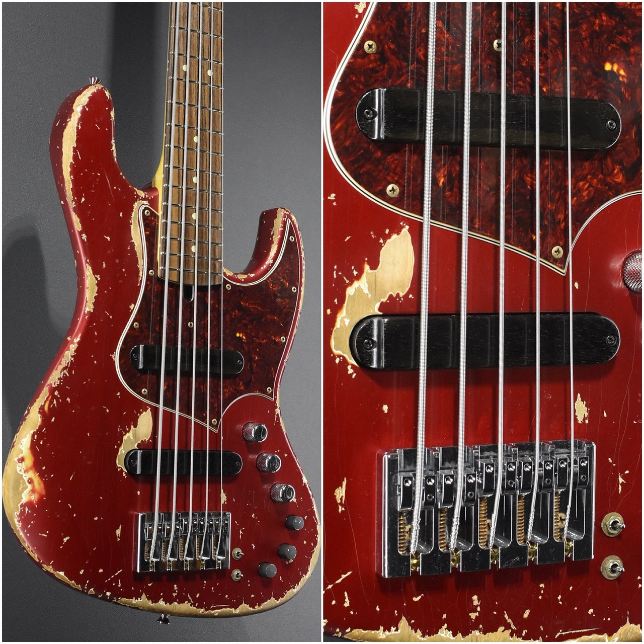 Xotic XJ-1T 5st Super Heavy Aged -Dark Candy Apple Red