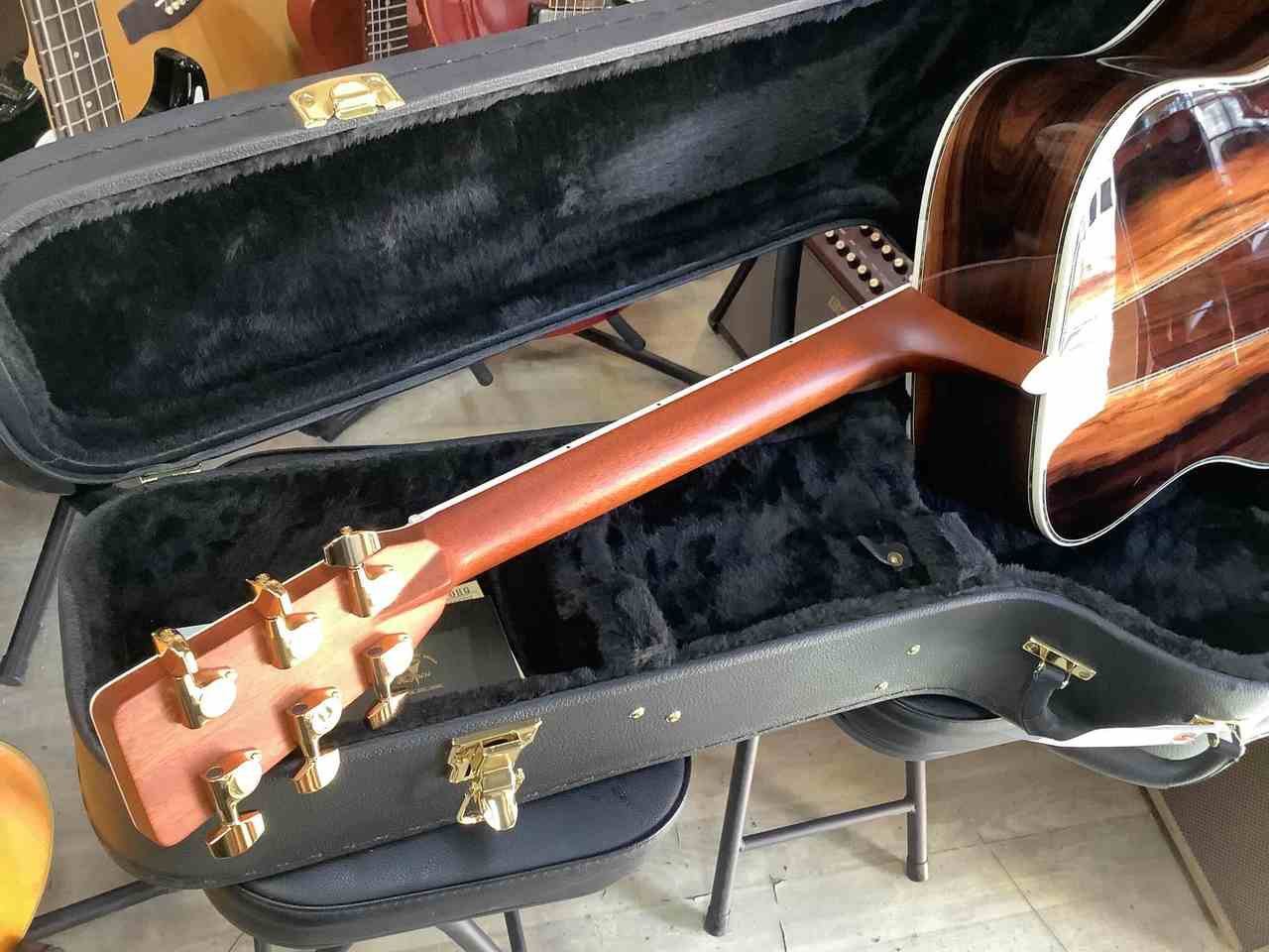 K.Yairi YW-1000HQ 【 ハカランダ 】 マイク搭載 アンプに繋げる