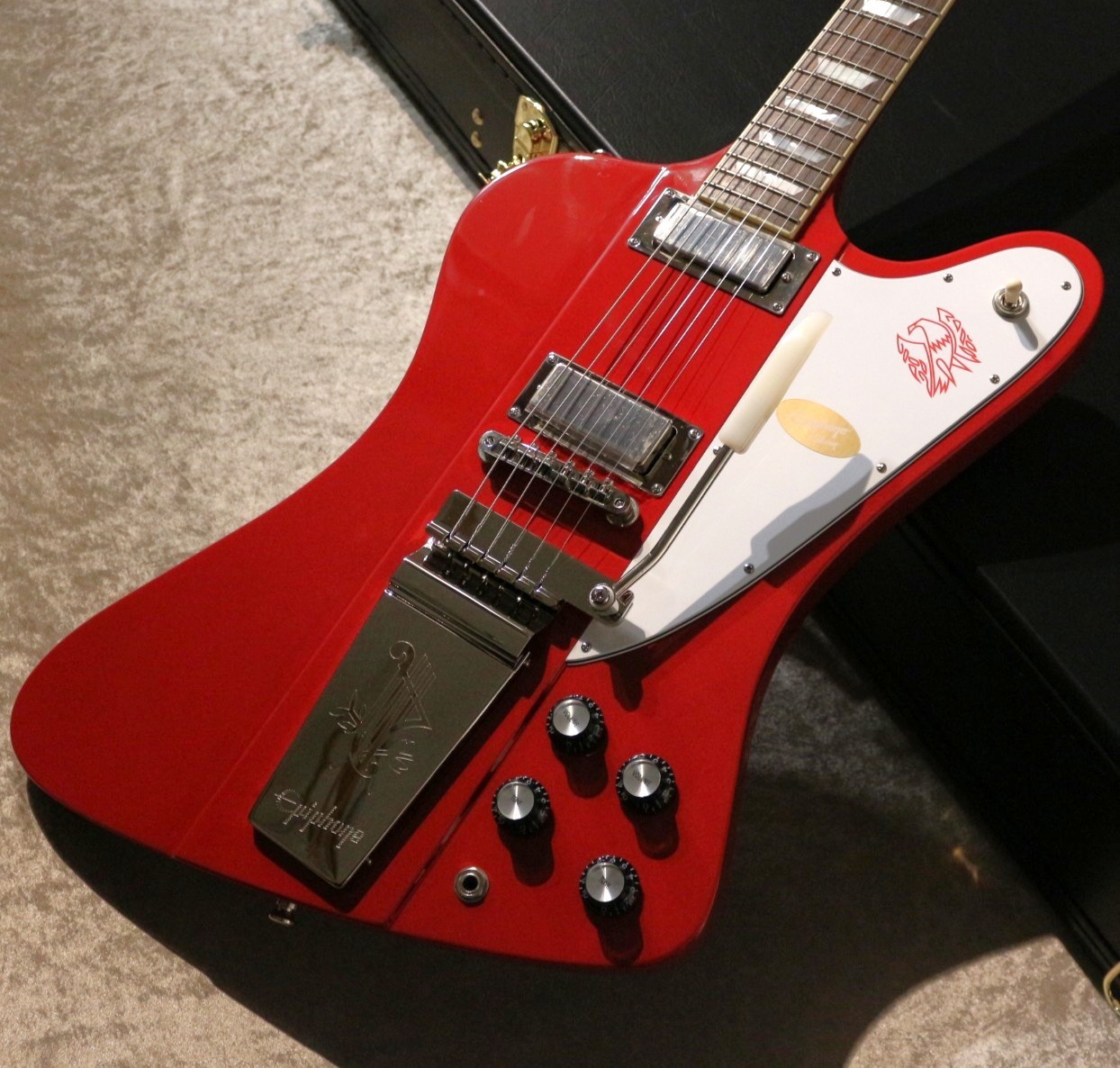 Epiphone 【GIBSON製PU】1963 Firebird V Maestro Vibrola ~Ember Red