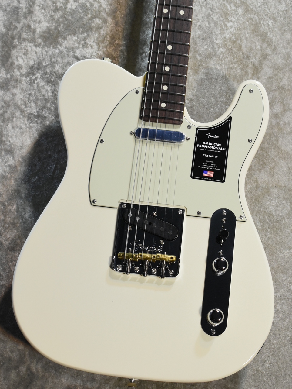 Fender AMERICAN PROFESSIONAL II TELECASTER MOD Olympic White