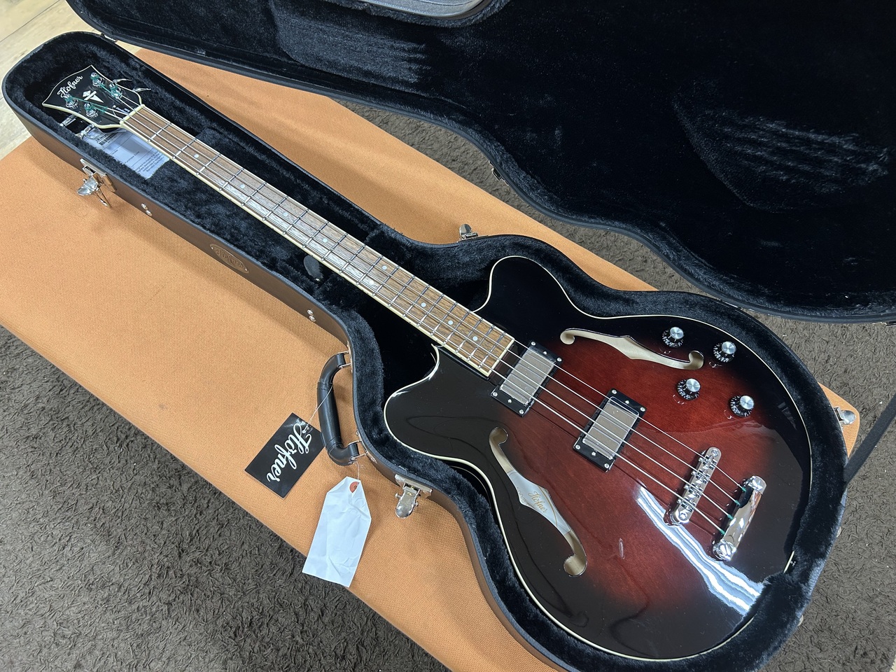 Hofner Verythin Bass CT Long Scale【特価品】（新品）【楽器検索