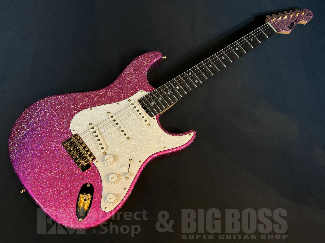 ESP SNAPPER Ohmura Custom/R Twinkle Pink（新品/送料無料）【楽器