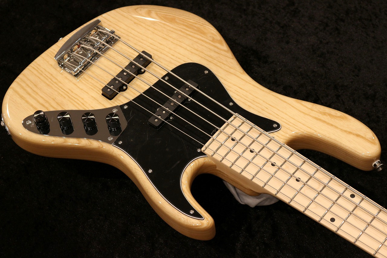 Kikuchi Guitars Hermes MV5 (5st Ash/Maple) / Natural #488【軽量
