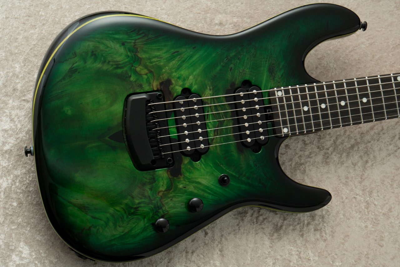 MUSIC MAN Jason Richardson 7-string Cutlass -Kokiri Forest-（新品