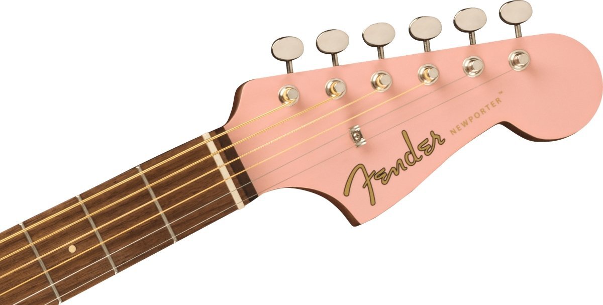 販売実績no 1 Fender Acoustic Fsr Newporter Player Walnut Fingerboard Shell Pink Fucoa Cl
