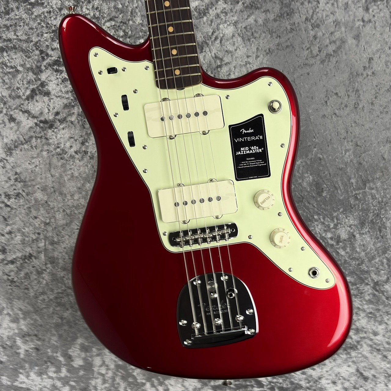 Fender Vintera III Mid '60s Jazzmaster -Candy Apple Red