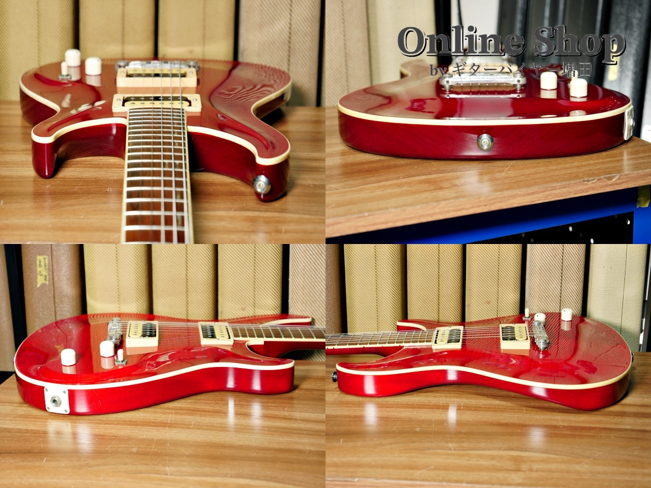 Giffin Guitars 【試奏動画】2003 Standard 6 String Cherry Red Gloss