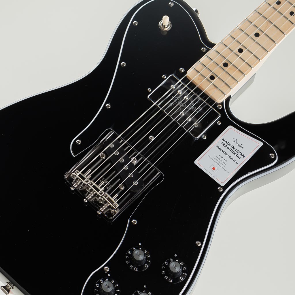 Fender Made in Japan Traditional 70s Telecaster Custom/Black/Maple