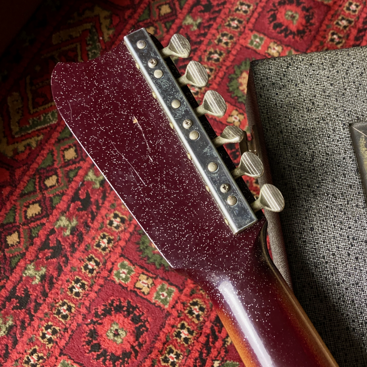 Silvertone 1457 Danelectro ヴィンテージ ジャンク Vintage Silvertone Model 1457 Electric Guitar with Amp in Case