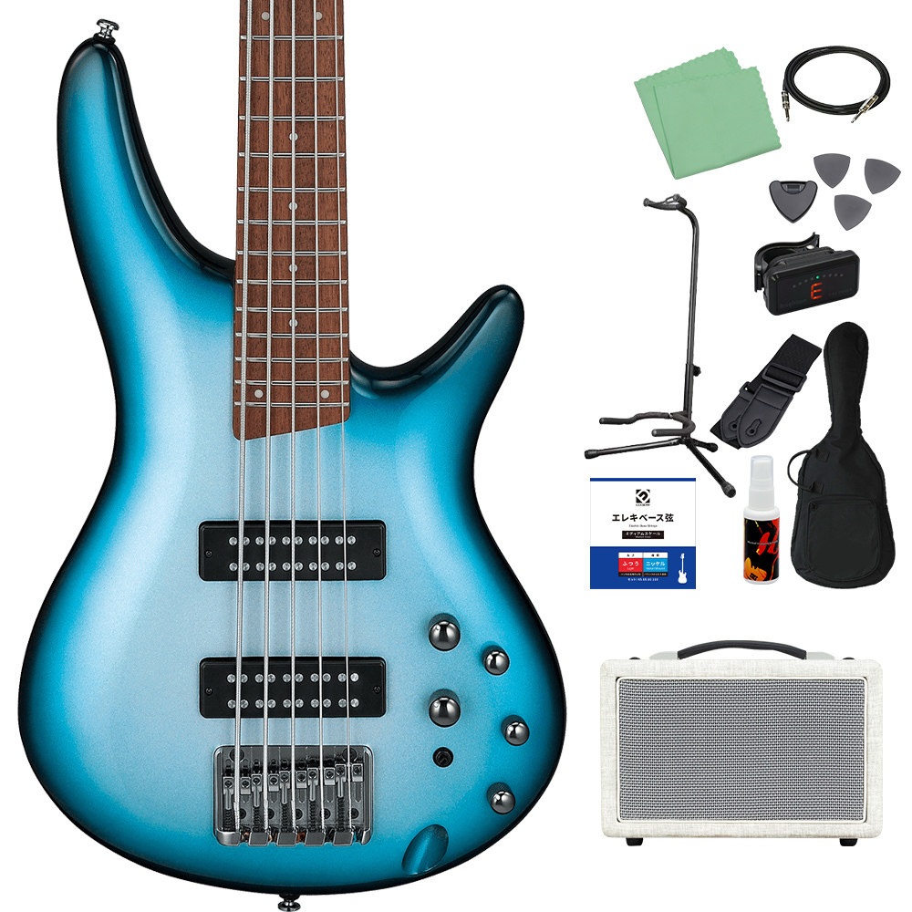 Ibanez SR305E 5弦ベース初心者12点セット 【島村楽器で一番売れてる