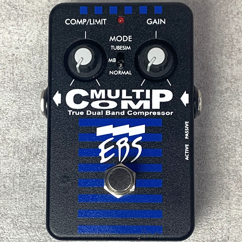 500円引きクーポン】 EBS multicomp エレキベース用コンプレッサー