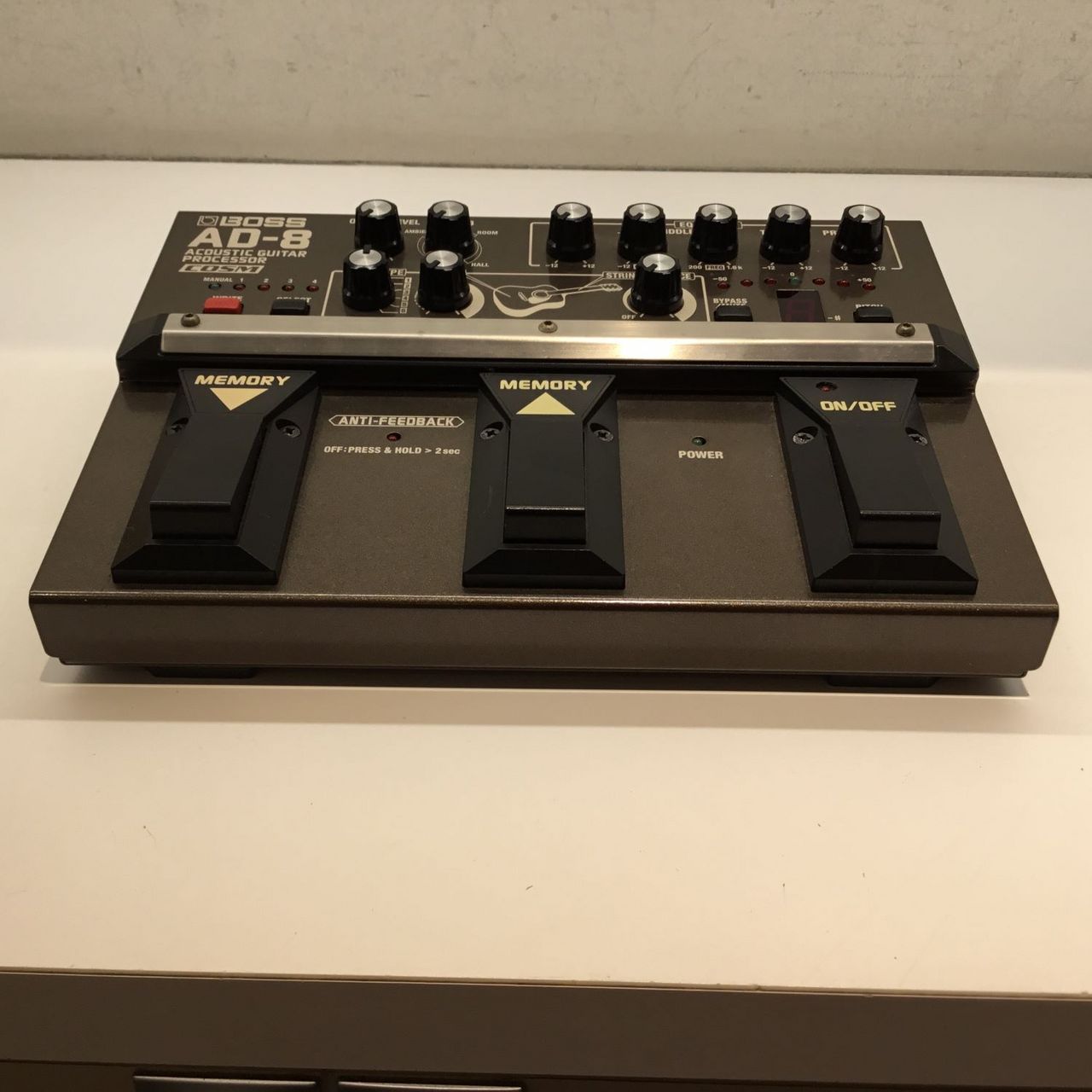 BOSS AD-8 アコギ プリアンプ イコライザー リバーブ エフェクター BOSS AD-8 プリアンプ／イコライザー／リバーブ【付属品無し