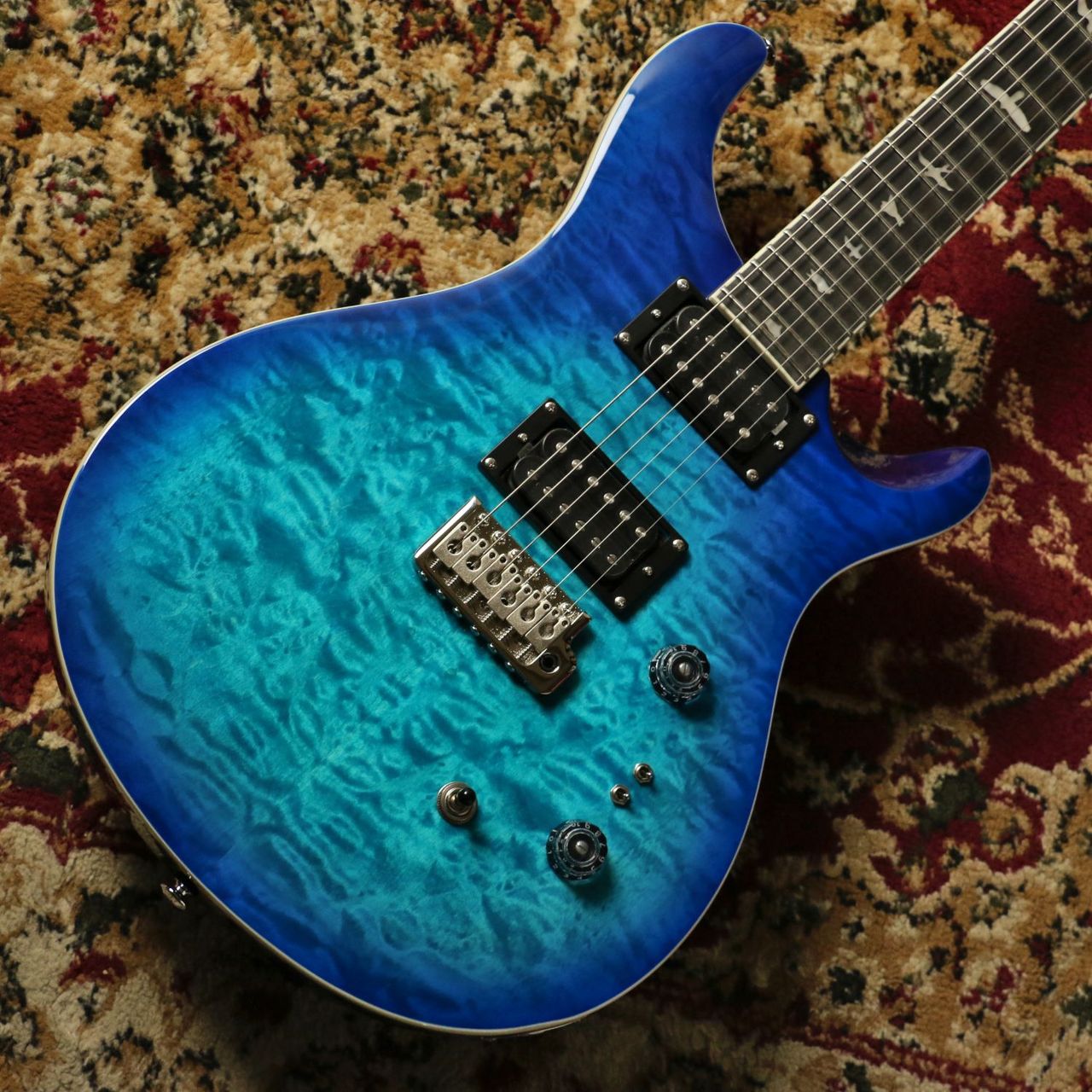 キルトトップ！ PRS SE Custom24 カスタム24 バードインレイ