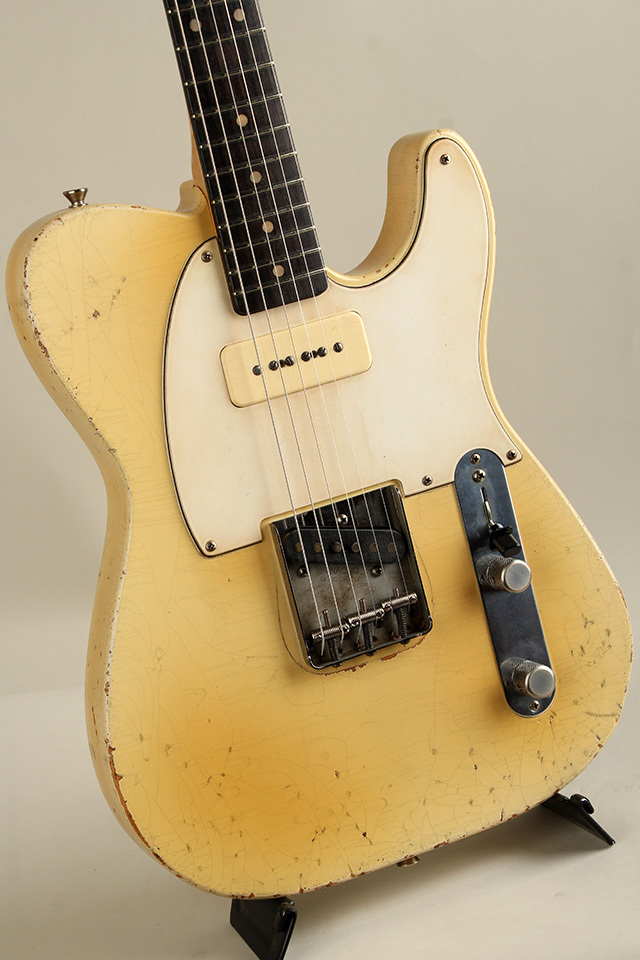 Nacho Guitars Early 60s Whiteguard P-90 Rosewood FB Blonde