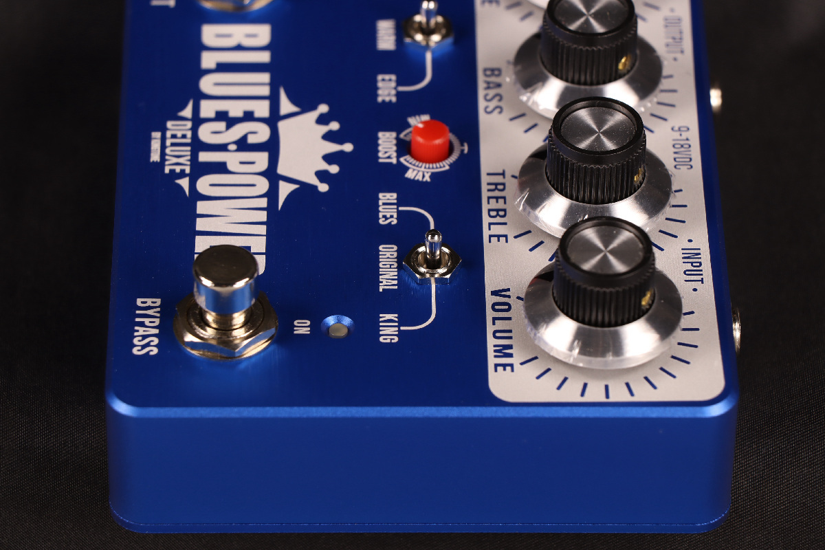 KING TONE GUITAR Blues Power Deluxe “Blue” オーバードライブ 【国内