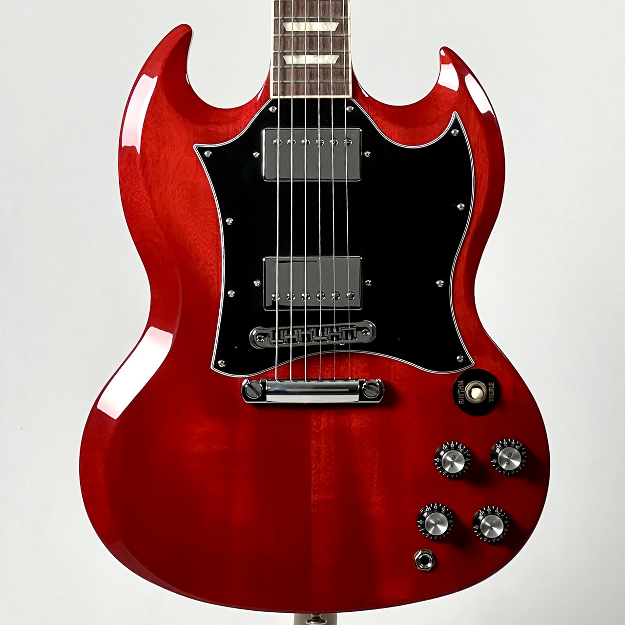 Photo Germic SGタイプ エレキギター レッド ESP Signatureシリーズ 7弦エレキギターSNAPPER-7 Morioka