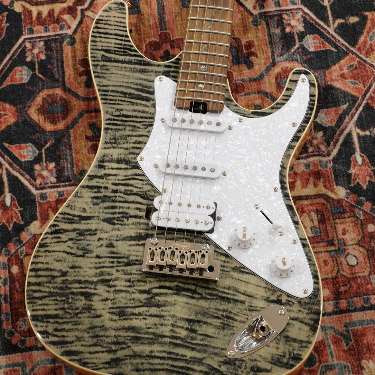 Aria Pro II 714-AE200 BKDM (Black Diamond)【丈夫なギグケース付属