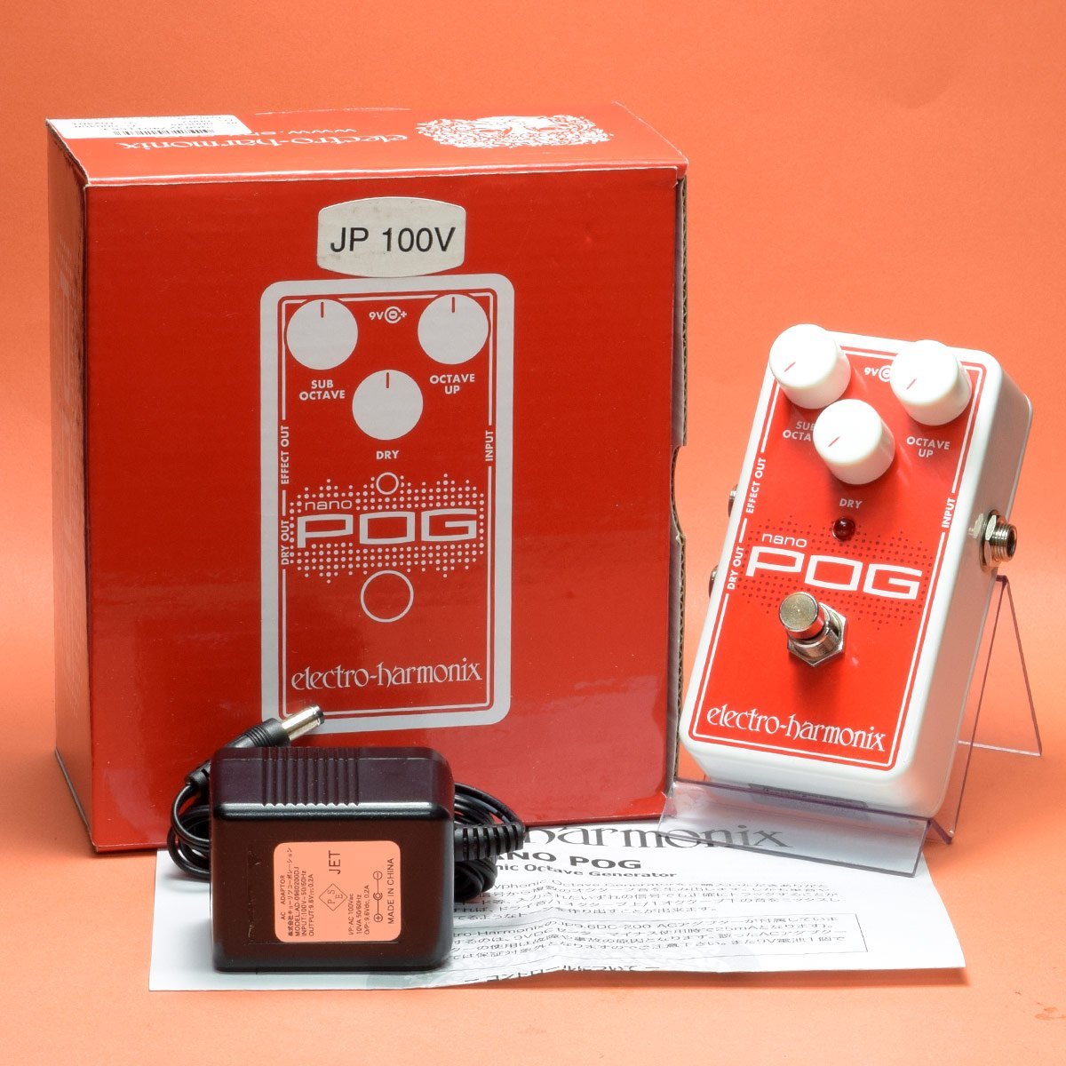 ELECTRO-HARMONIX/NANO POG/ギターエフェクター/オクターバー