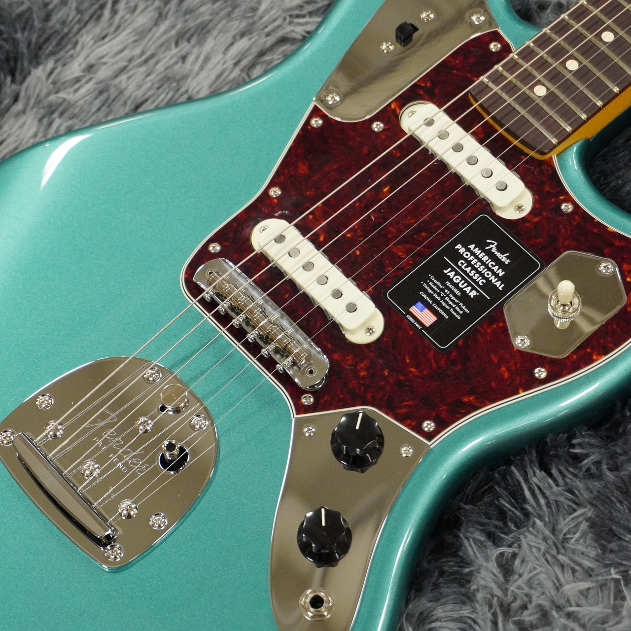 Fender American Professional Classic Jaguar Faded Sherwood Green