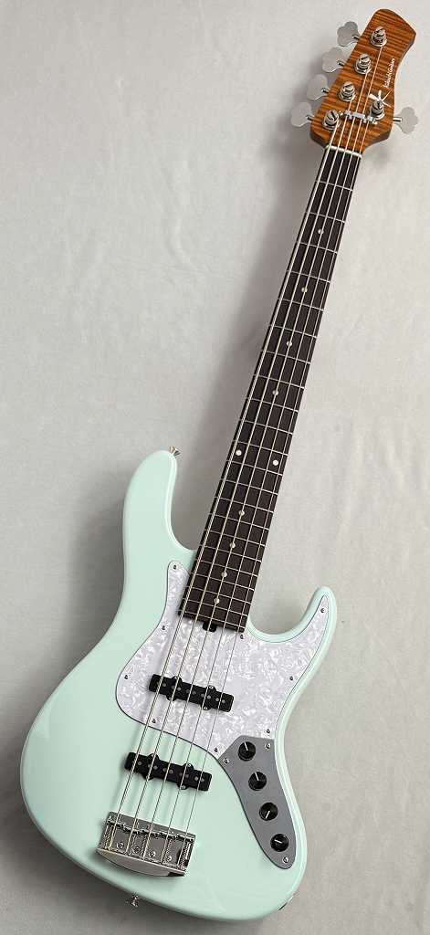 Kikuchi Guitars Custom 5st J Bass -Sonic Blue-【NEW】（新品/送料