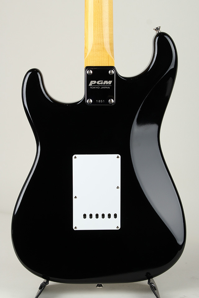 K.Nyui Custom Guitars KNST Black with Matching Head 2024（中古