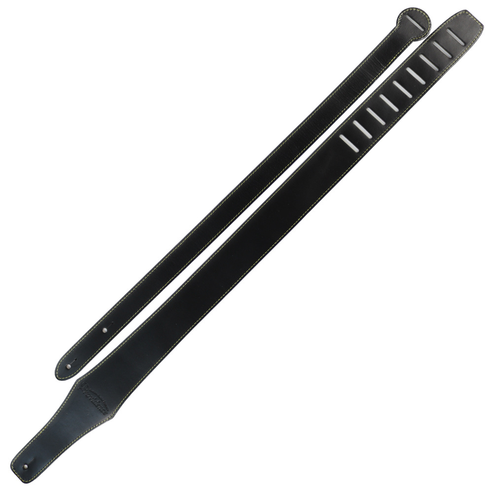 Providence Providence プロビデンス PLS505 BK ステッチ黄 ギターストラップ