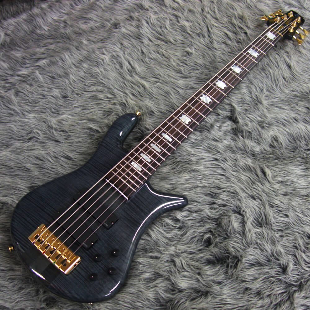 Spector Euro 6 LX Japan Exclusive See Through Black Gloss S/N 