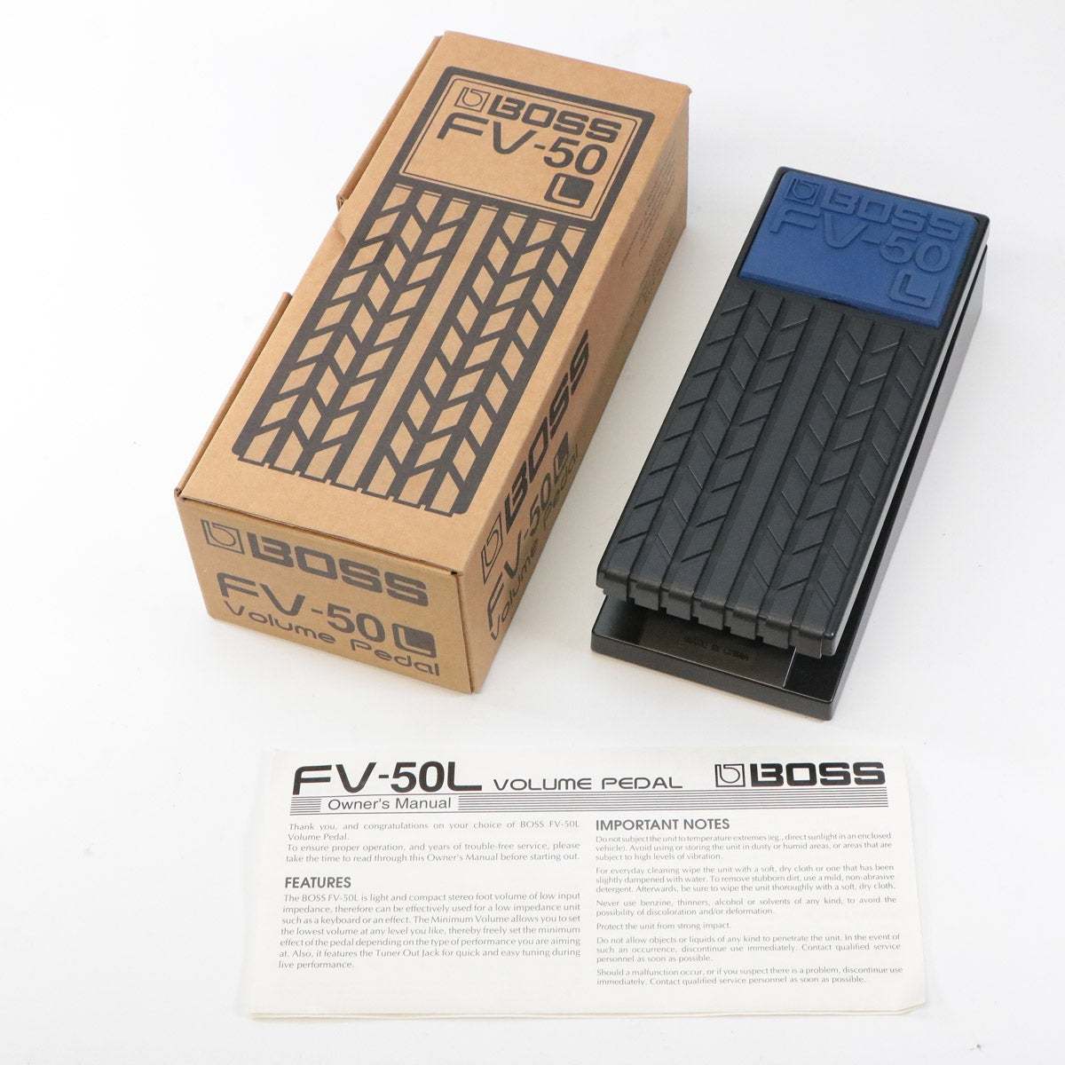 BOSS FV-50L Foot Volume ボリュームペダル ボス エフェクター
