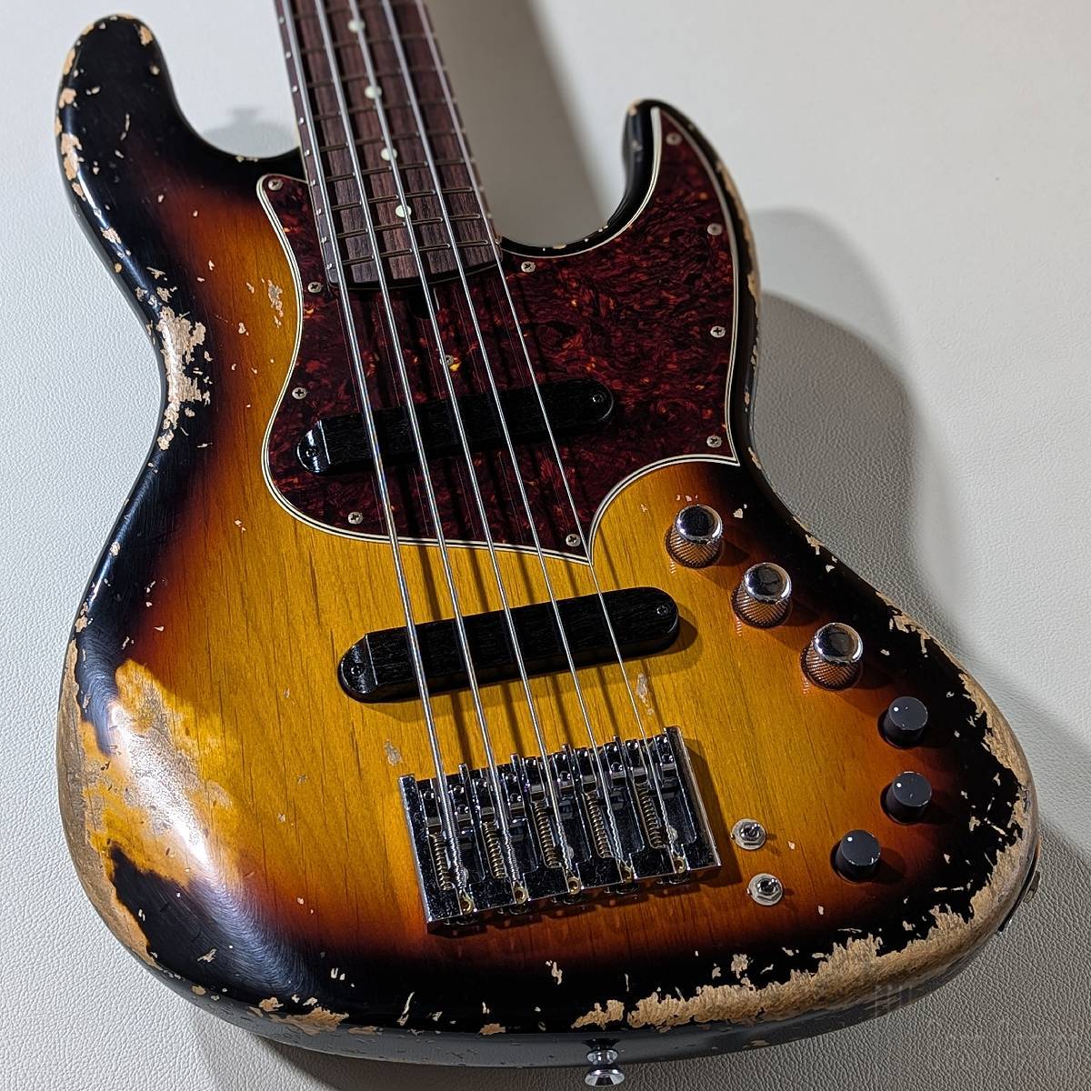 Xotic XJ-1T 5st Heavy Aged -3Tone Burst w/Matching Head- #J-3608
