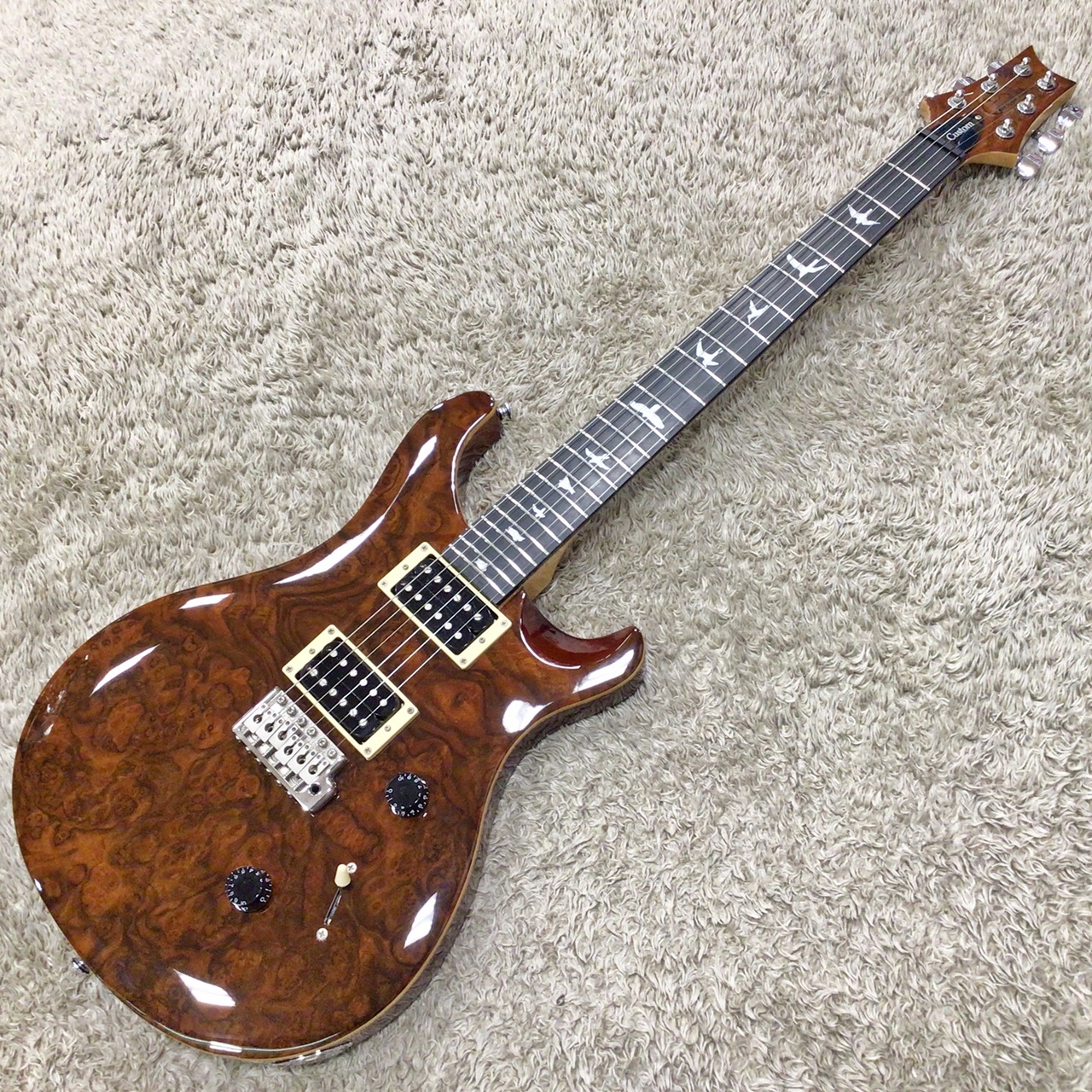 PRSSE CUSTOM 24 Bird Inlayスポルテッドメイプルトップ PRSSE CUSTOM 24 Bird Inlayスポルテッドメイプルトップ PRSSE
