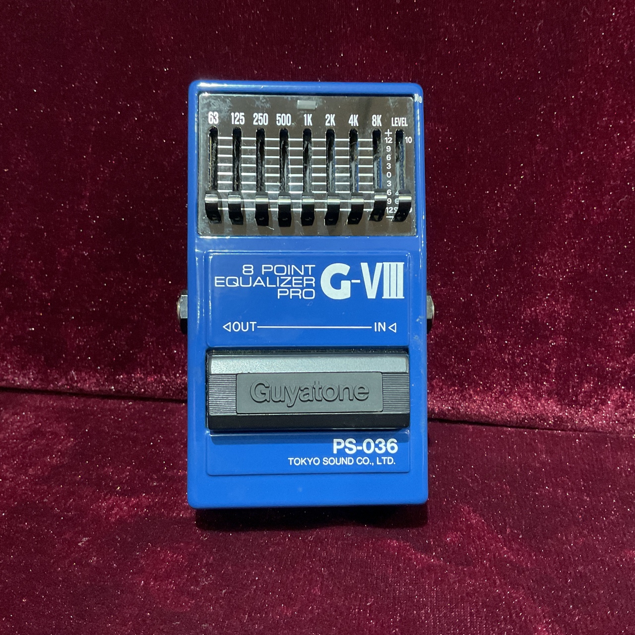 GUYATONE PS-036 8ポイントイコライザーPRO 日本製☆現状品