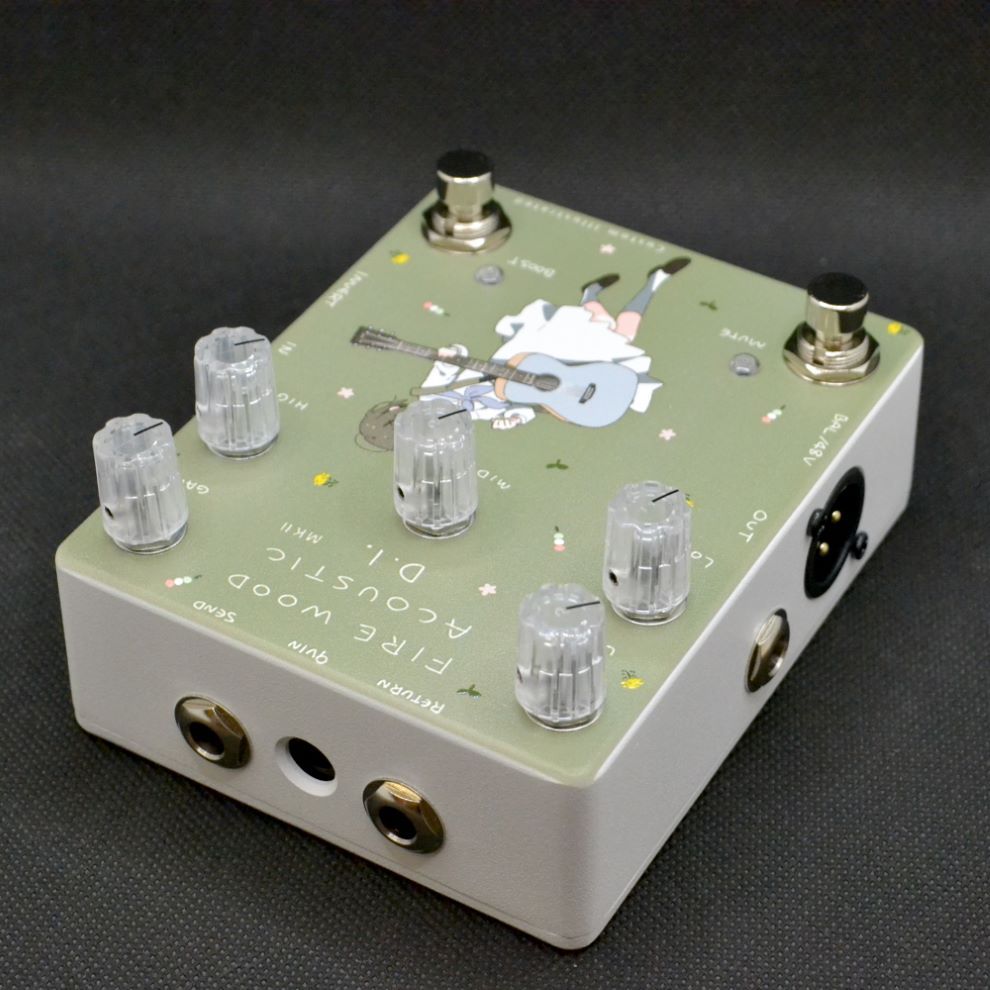 ACTIVE DI アクティブDI ギターエフェクター Amazon | デュアル1/4インチハイインピーダンスステレオ入力付き