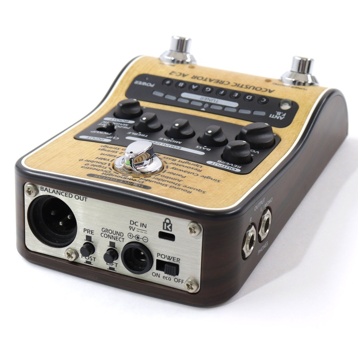 ZOOM AC-2 アコースティッククリエイター　新品　未開封 ZOOM AC-2 / Acoustic Creator 【池袋店】（中古）【楽器検索