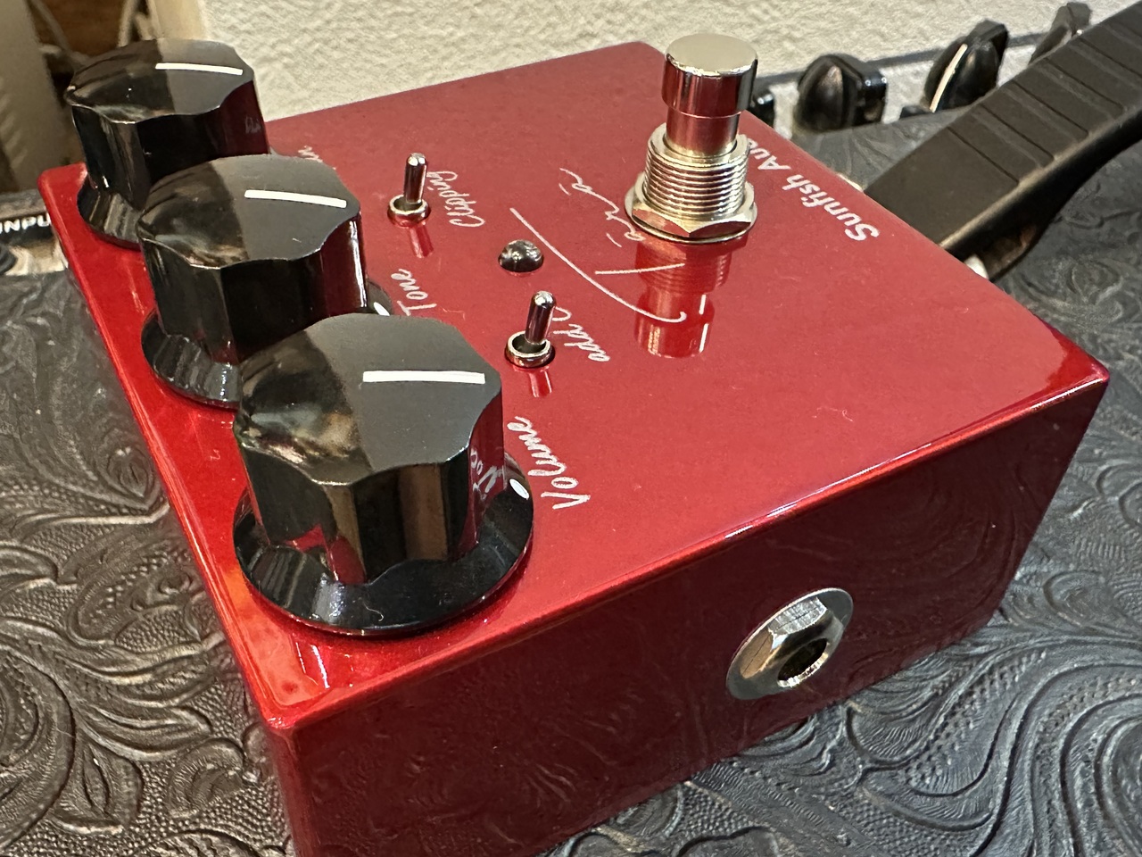 ギター Sunfish Audio TARA Sunfish Audio Overdrive Tara Custom Red Xotique 別注カラー