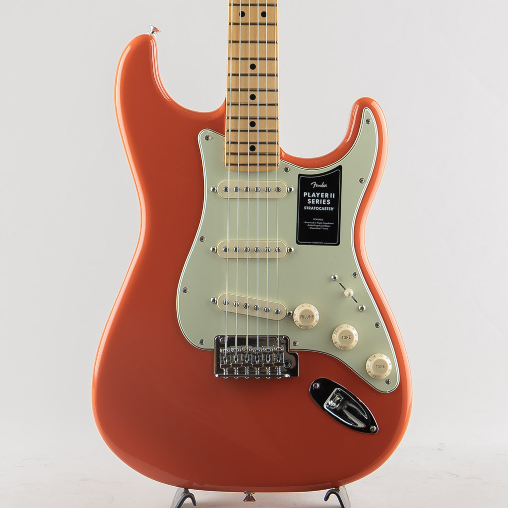 Fender Player II Stratocaster Maple Fingerboard, Rallye Orange