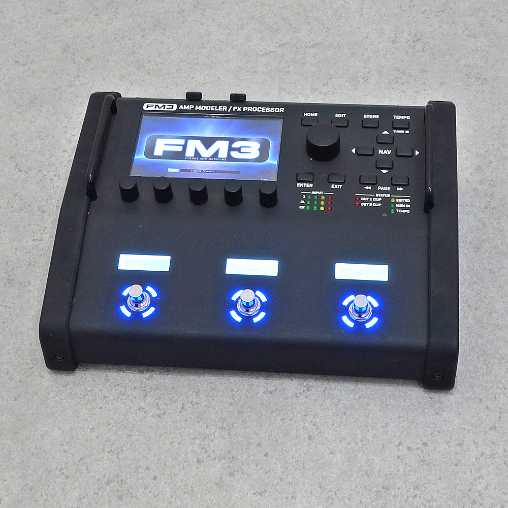 Fractal Audio Systems FM3 アンプモデラー Fractal Audio Systemsが世界最新鋭機能のアンプモデル