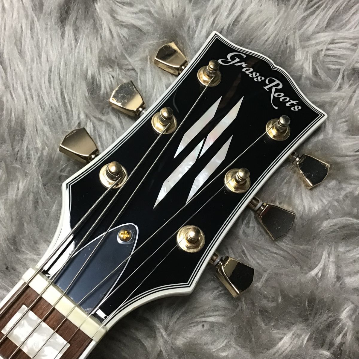 GrassRoots SG-LPC-mini BLK ブラック ミニギター 2ハム（新品/送料無料）【楽器検索デジマート】