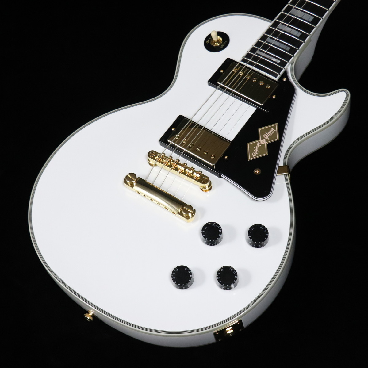 Epiphone Inspired by Gibson Custom Les Paul Custom Alpine White